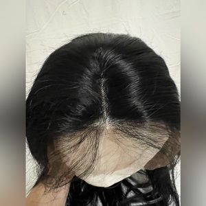 Black Lace Front Wigs Human Hair Straight 13x4 medium brown Lace Frontal Wig